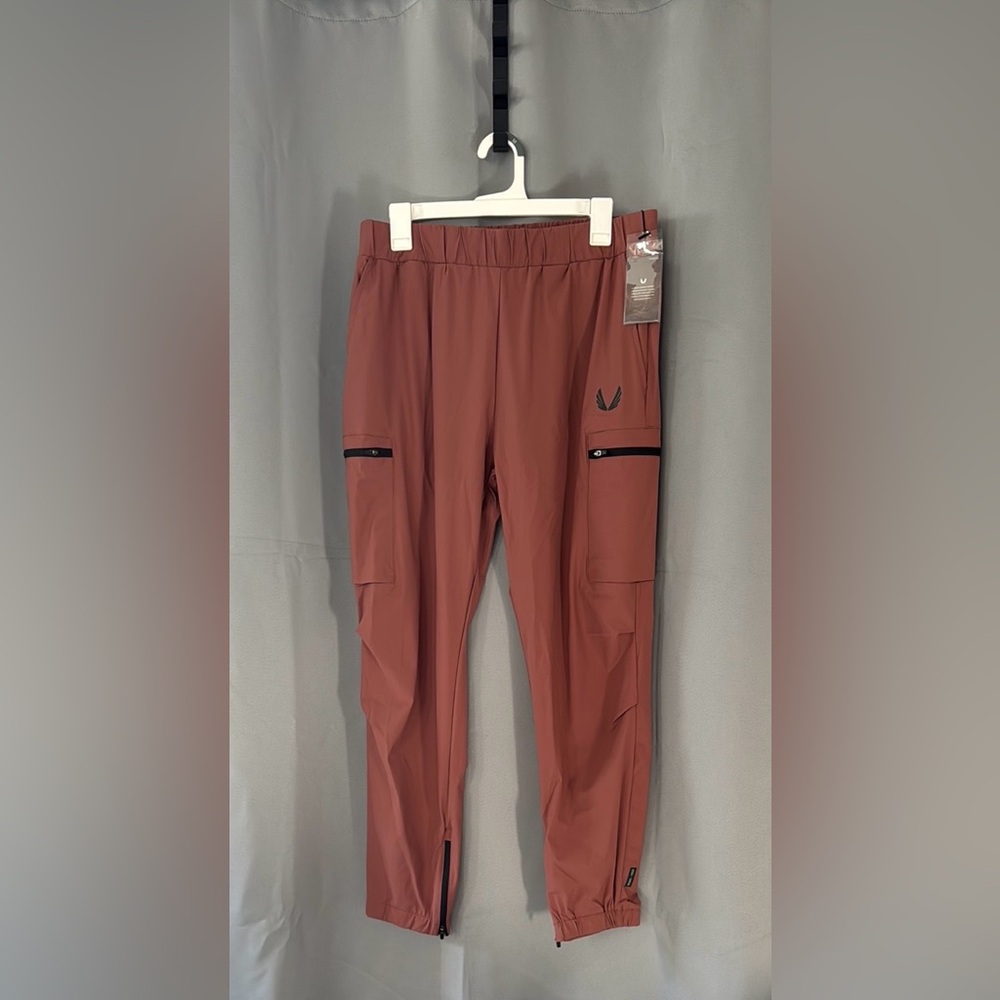 ASRV Brown Cargo Pants Relaxed Fit